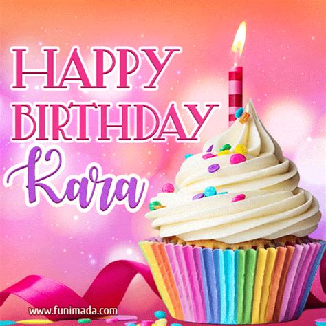 happy birthday kara gif